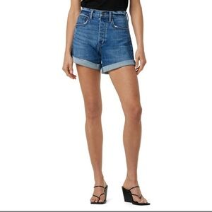 Anthropologie pilcro High Waist Blue Denim ShortsA0376